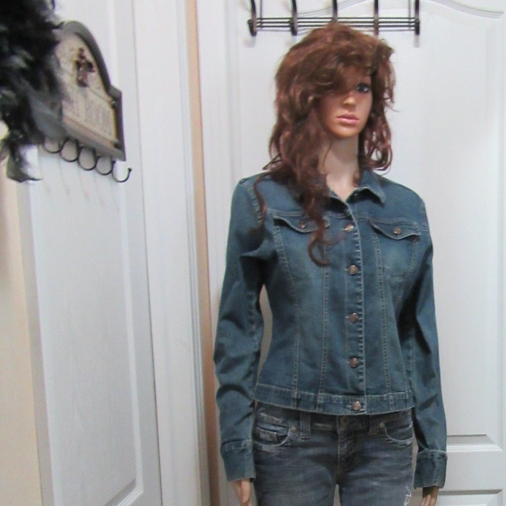 Jean Coat Ladies Medium -Garage